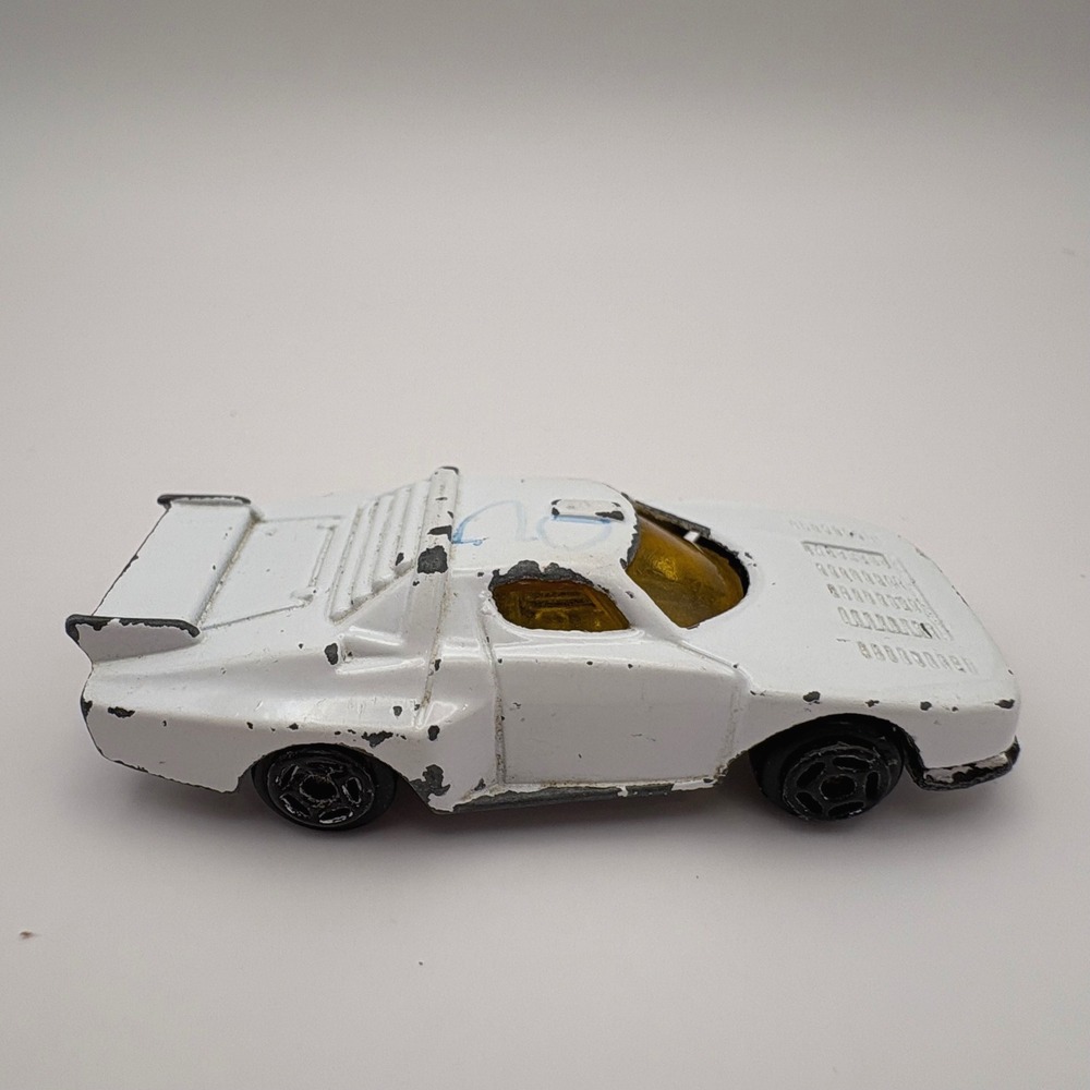 Summer Marz‎ Karz S8006 Lancia Stratos Turbo Diecast Car White Vtg Made in China